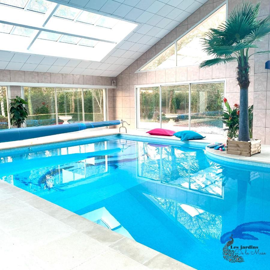 Les Jardins De La Muse, Piscine Couverte, Spa Et Fitness Basse-Goulaine ภายนอก รูปภาพ